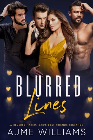 Blurred Lines: A Reverse Harem, Dad's Best Friends Romance (The Why Choose Haremland)
