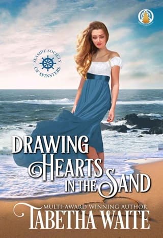 Drawing Hearts in the Sand (Seaside Society of Spinsters Book 3)