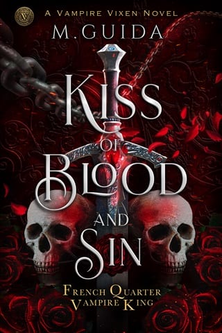 Kiss of Blood and Sin (French Quarter Vampire King #1)