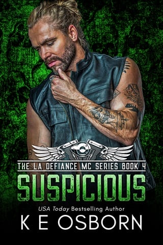 Suspicious (The LA Defiance MC #4)