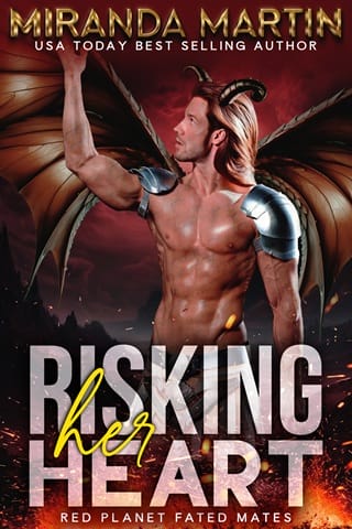 Risking Her Heart (Red Planet Fated Mates #9)