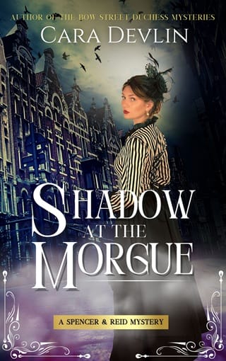 Shadow at the Morgue (Spencer & Reid Mysteries #1)