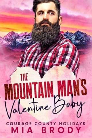 The Mountain Man’s Valentine Baby (Courage County Holidays #1)