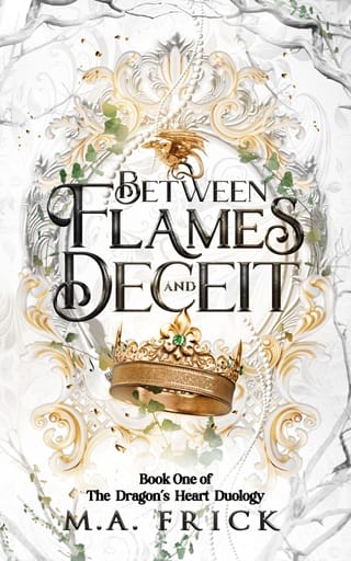 Between Flames and Deceit (Dragon’s Heart Duology #1)