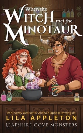 When the Witch Met the Minotaur (Leafshire Cove Monsters #2)