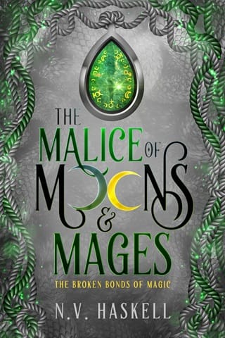 The Malice of Moons and Mages (The Broken Bonds of Magic #1)