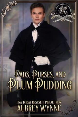 Pads, Purses, and Plum Pudding (A Paddy’s Peelers Mystery #2)