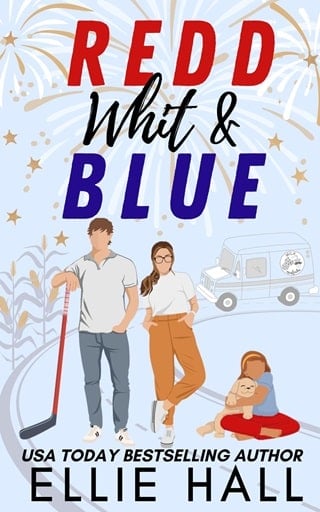 Redd, Whit & Blue: A Best Friend's Sister Hockey RomCom (Nebraska Knights Holiday Hockey Romanc