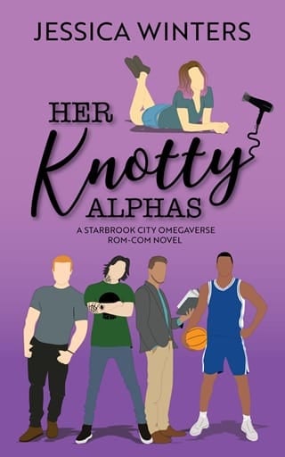 Her Knotty Alphas (Starbrook City Omegaverse #2)