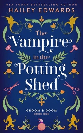 The Vampire in the Potting Shed (Groom & Doom #1)