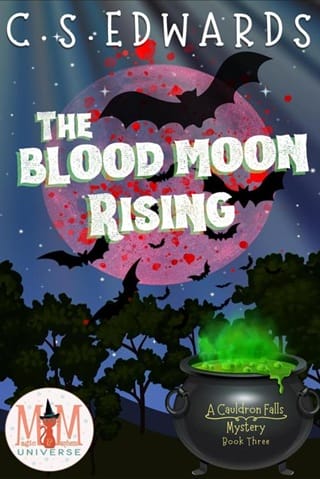 The Blood Moon Rising (A Cauldron Falls Mystery #3)
