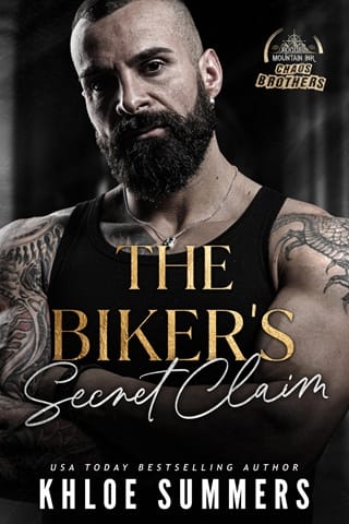 The Biker’s Secret Claim (Chaos Brothers MC #2)