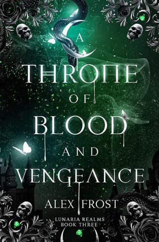 A Throne of Blood & Vengeance (Lunaria Realms #3)