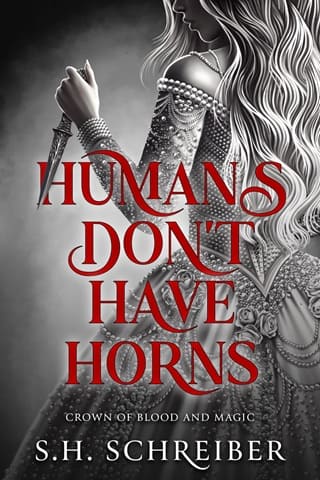 Humans Don’t Have Horns (A Crown of Blood and Magic #1)
