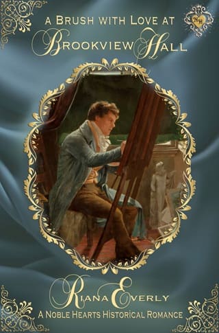 A Brush With Love at Brookview Hall (Noble Hearts)