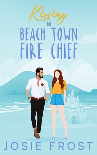 Kissing the Beach Town Fire Chief