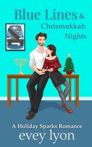 Blue Lines & Chrismukkah Nights (Holiday Sparks #1)