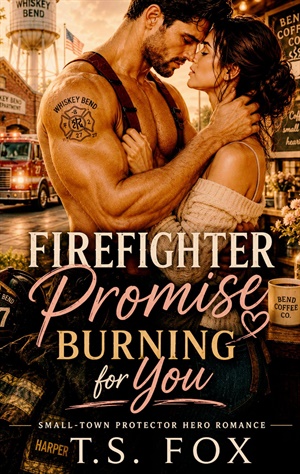 Firefighter Promise Burning For Her (Harper's Family #3)